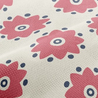 Lively Little Flowers Performance Linen
