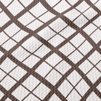 Net Rhombus Birdseye Piqué