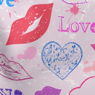 Lips Of Love Stretch Ponte