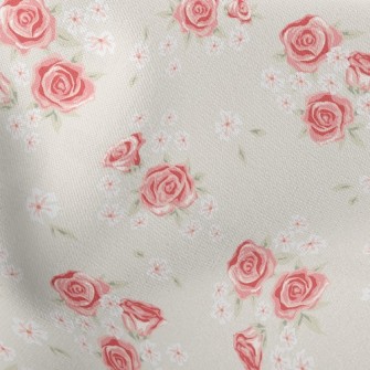 Elegant Rose Stretch Ponte