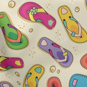 Fancy Beach Shoes Stretch Ponte