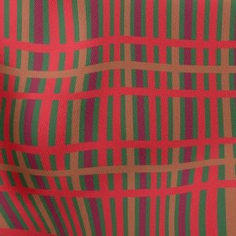 Christmas Pattern Stretch Ponte