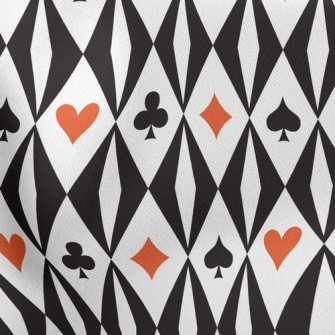Traditional Diamond Playing Ca Stretch Ponte