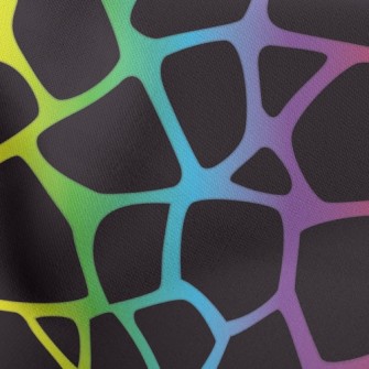 Colorful Giraffe Pattern Stretch Ponte