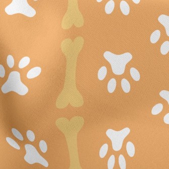 Straight Line Dog Footprint Bo Stretch Ponte