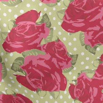 Big Rose Dot Stretch Ponte