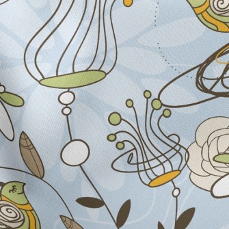 Psychedelic Garden Stretch Ponte