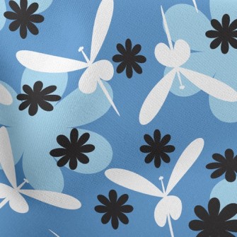 Romantic Floral Stretch Ponte