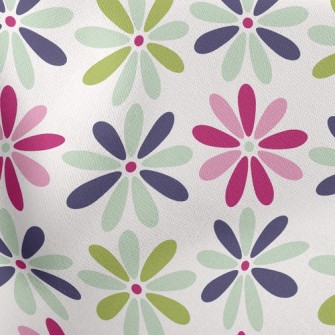 Three-Color Shades Of Floral Stretch Ponte