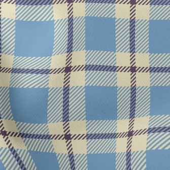 Clean And Tidy Plaid Stretch Ponte