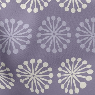 Psychedelic Brilliant Flowers Stretch Ponte