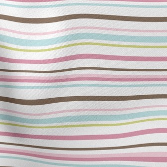 Horizontal Stripes Stretch Ponte