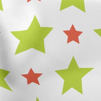 Cute Christmas Wind Stars Stretch Ponte
