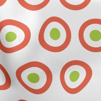 Visual Dot Edge Circle Stretch Ponte