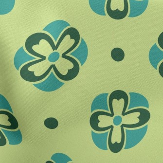 Gradient Deformation Floral Stretch Ponte