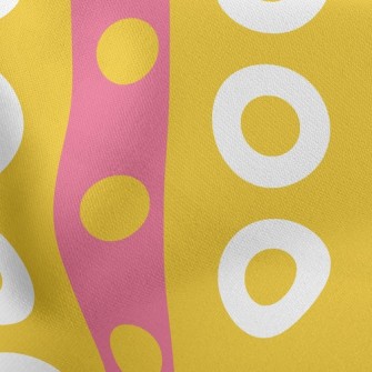 Dots And Lines Of Different Si Stretch Ponte