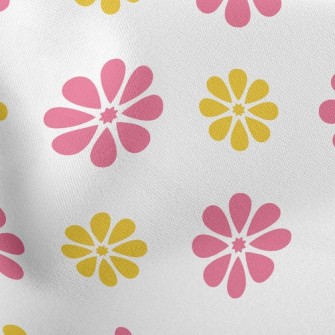 Two-Color Sweet Small Floral Stretch Ponte