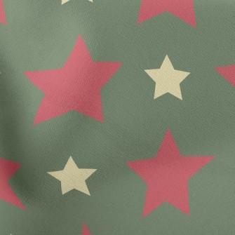 Fashion Two-Color Star Stretch Ponte