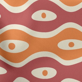 Dot Ellipse Wave Stretch Ponte