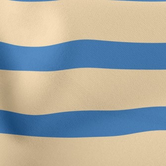 Navy Stripes Stretch Ponte