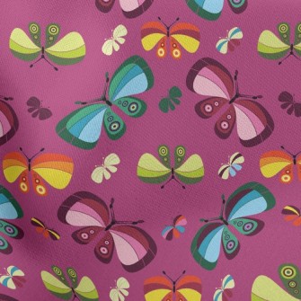 Beautiful Butterfly Family Stretch Ponte