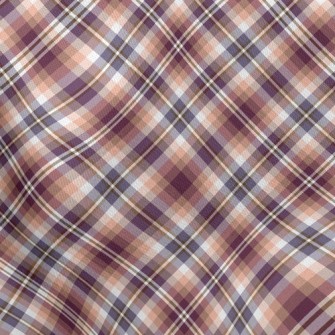 Multi-Level Plaid Stretch Ponte