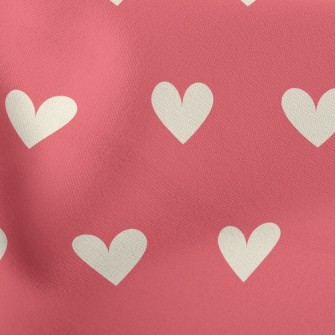 Neatly Arranged Hearts Stretch Ponte