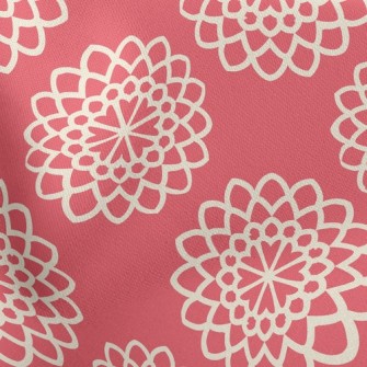 Beautiful Coil Flowers Stretch Ponte