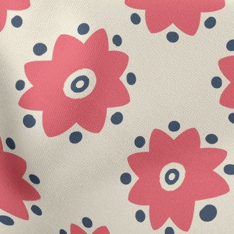 Lively Little Flowers Stretch Ponte