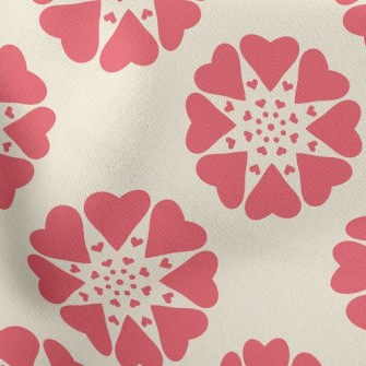 Love Combination Flowers Stretch Ponte