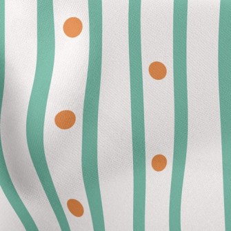 Straight Stripes Dots Stretch Ponte