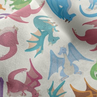 Colorful Charizard Micro Fleece