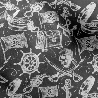 Skull Treasure Micro Fleece