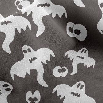 Big Eyed Ghost Micro Fleece