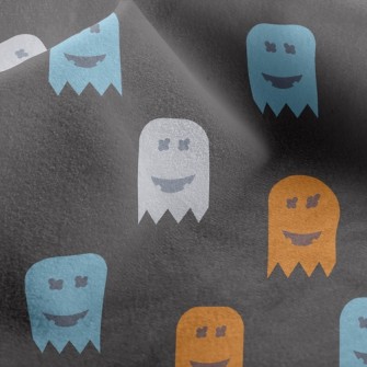 Happy Ghost Micro Fleece