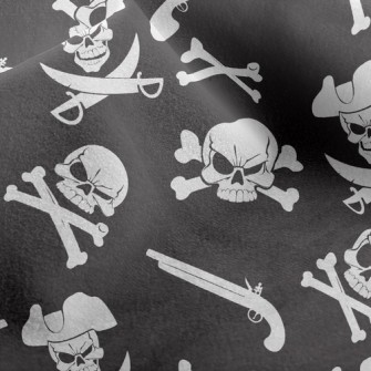 Evil Pirate Skeleton Micro Fleece