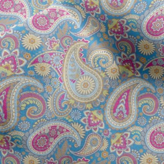 Bright Color Swirls Micro Fleece