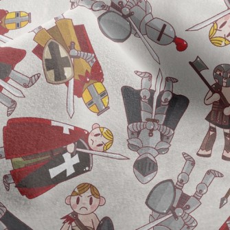 Cartoon Baby Soldier Micro Fleece