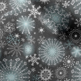 Snowflakes Micro Fleece