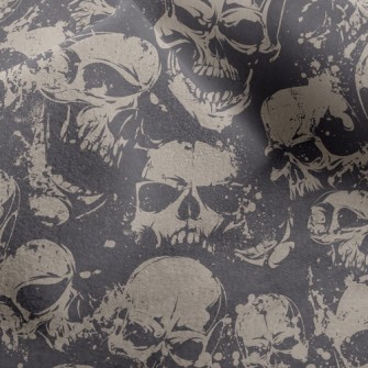 Scary Skeleton Micro Fleece