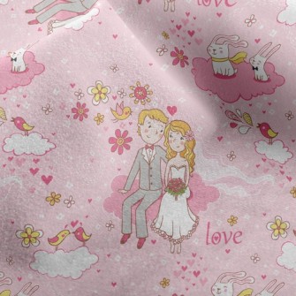 Couple In Love Micro Fleece