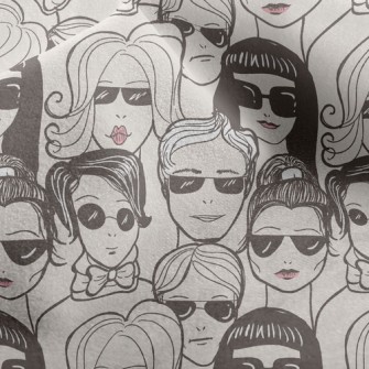 Sunglasses Crowd Micro Fleece