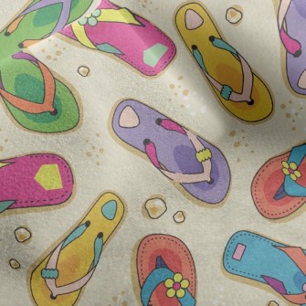 Fancy Beach Shoes Micro Fleece