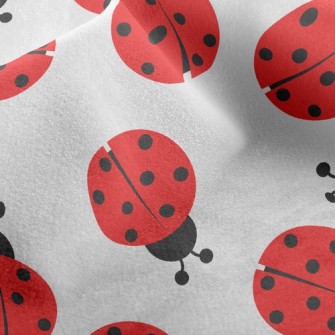 Mini Ladybug Micro Fleece