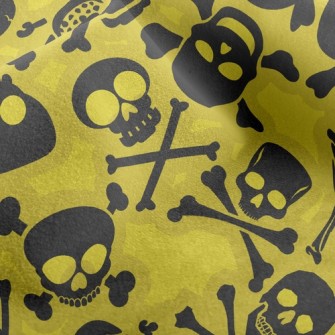 Vile Evil Skeleton Micro Fleece
