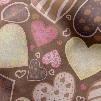 Love Chocolate Micro Fleece