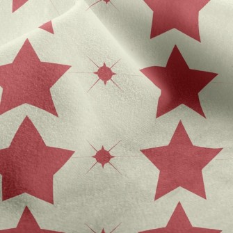 Row Of Stars Micro Fleece