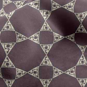 Nostalgic Tile Arrangement Micro Fleece