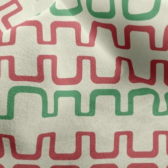 Two-Color Fence Micro Fleece
