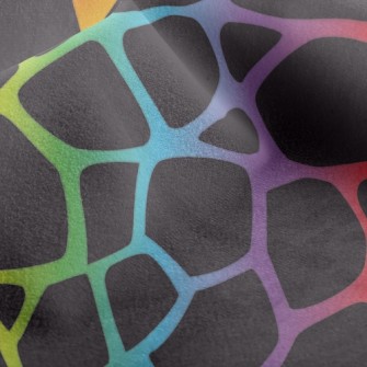 Colorful Giraffe Pattern Micro Fleece